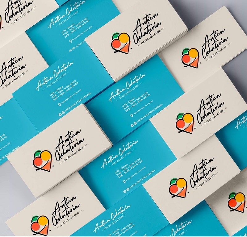 Grafica volantini e biglietti da visita a Verona